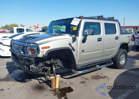 2005 Hummer H2 Sut from USA, damaged, VIN 5GRGN22UX5H126904